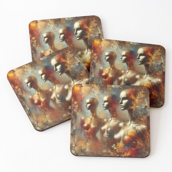 Item preview, Mirrored reflections modern autumn decoration designed and sold by Sigtrix.