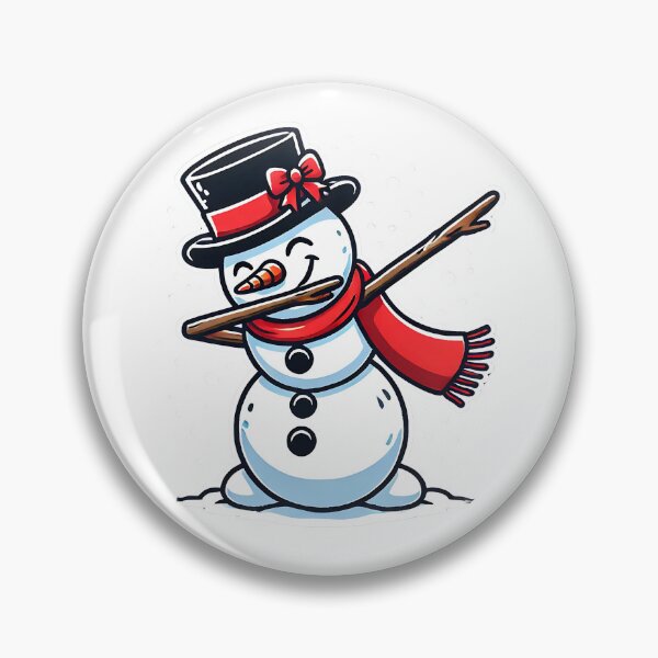 Artikelvorschau, Dabbing Snowman Winter Style | Fun Holiday Vibes entworfen und verkauft von PomerShop.