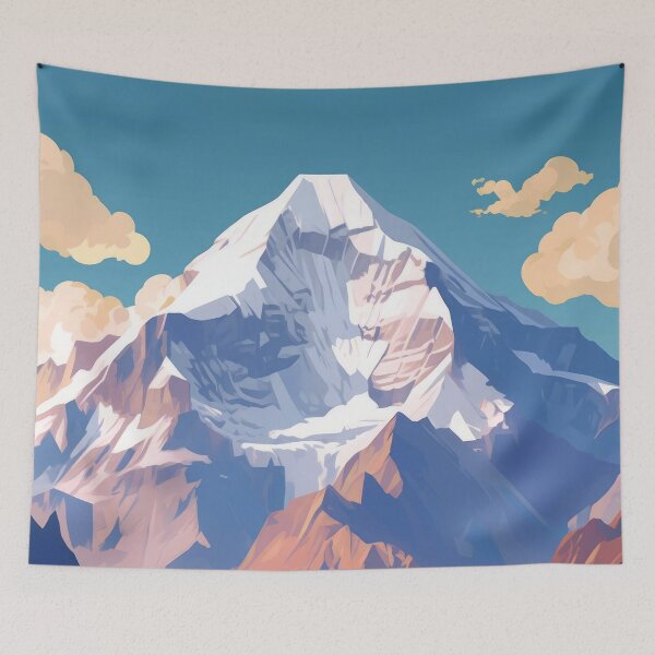 Item preview, Aconcagua Mountain designed and sold by WanderlustArtsy.