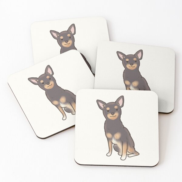 Item preview, Brown and tan Chihuahua illustration  designed and sold by Artofmayara.