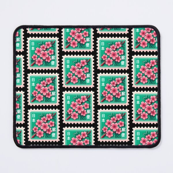 Item preview, Vintage Japanese Stamp - Cherry blossoms designed and sold by Naokodarling.