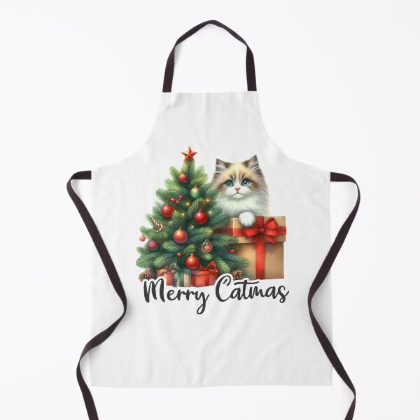 Item preview, Merry Catmas Funny Christmas designed and sold by OskarArts.