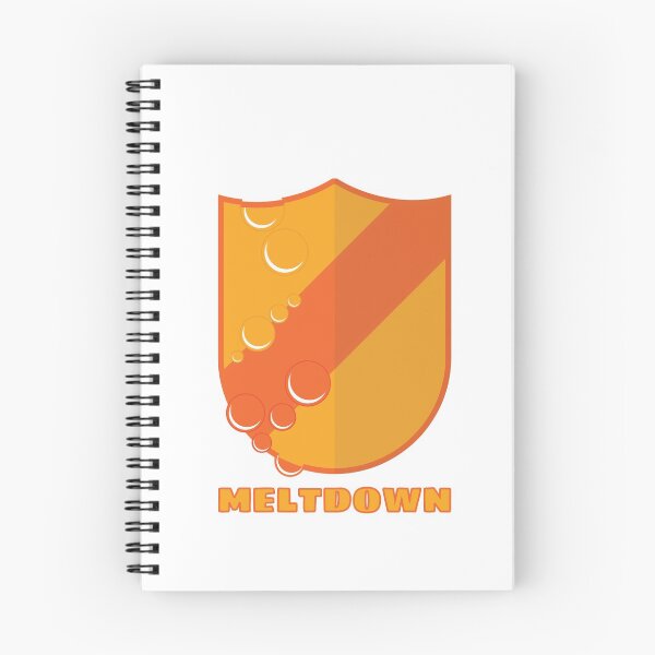 Item preview, MELTDOWN VIRUS MALWARE ICON designed and sold by EyeMFlatBoard.