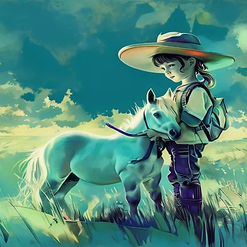 Artwork thumbnail, Cheval by Collection de trésors