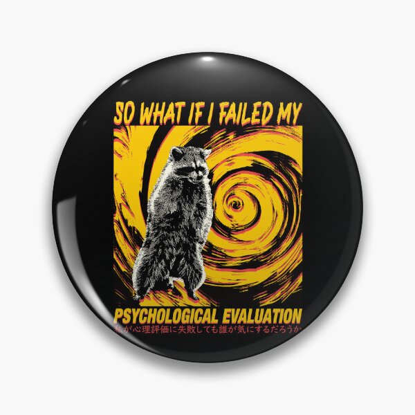 Item preview, Psychological Evaluation Raccoon designed and sold by VintageMedatsu.