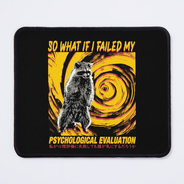 Item preview, Psychological Evaluation Raccoon designed and sold by VintageMedatsu.