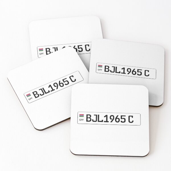 Item preview, Gambia license plate designed and sold by AirVenturi.