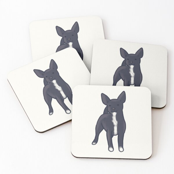 Item preview, Black Chihuahua illustration  designed and sold by Artofmayara.