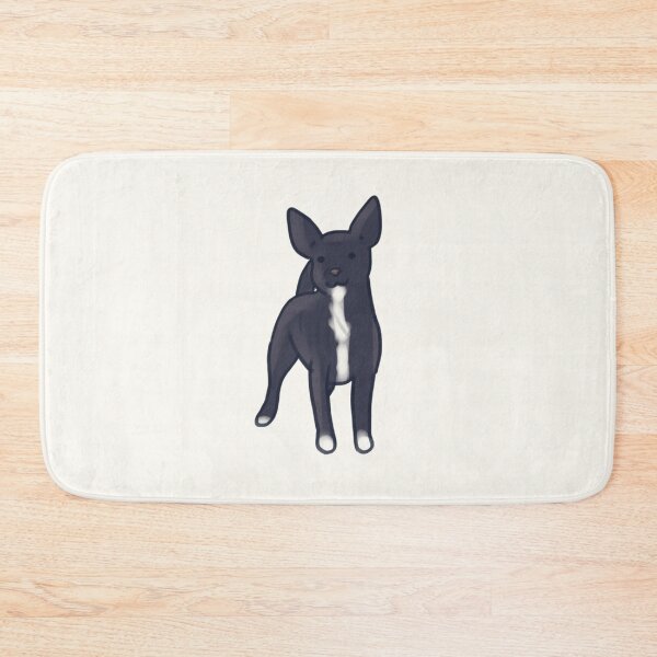 Item preview, Black Chihuahua illustration  designed and sold by Artofmayara.