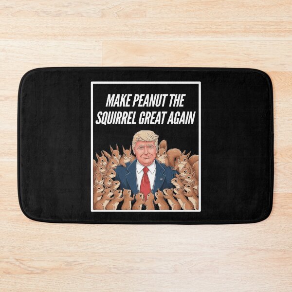 Item preview, Make Peanut The Squirrel Great Again,Trump and Friends: A Humorous Squirrel Art Print designed and sold by love3617.