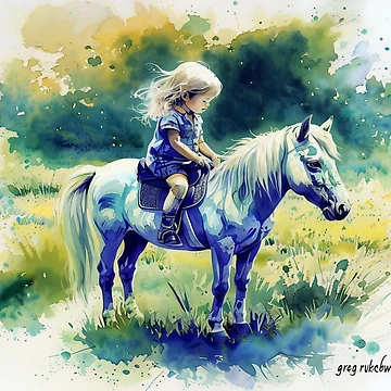 Artwork thumbnail, Cheval by Collection de trésors