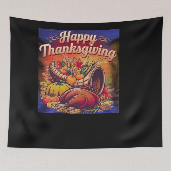 Item preview, Happy Thanksgiving wishes Turkey designed and sold by AnimalsDH305.