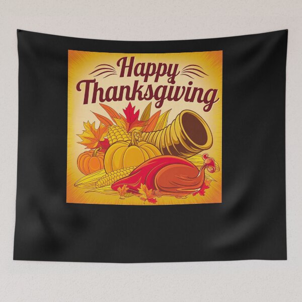 Item preview, Happy Thanksgiving wishes Turkey designed and sold by AnimalsDH305.