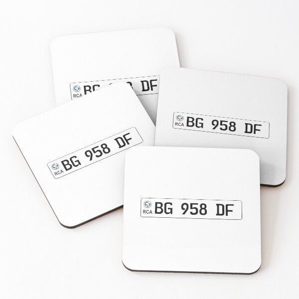 Item preview, Central African Republic license plate designed and sold by AirVenturi.