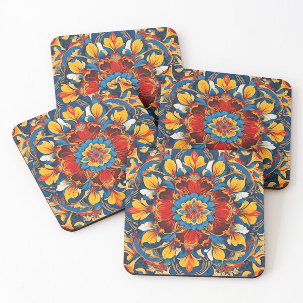 Item preview, Amazing Beautiful Flower Motif Pattern  designed and sold by Aquillashop.