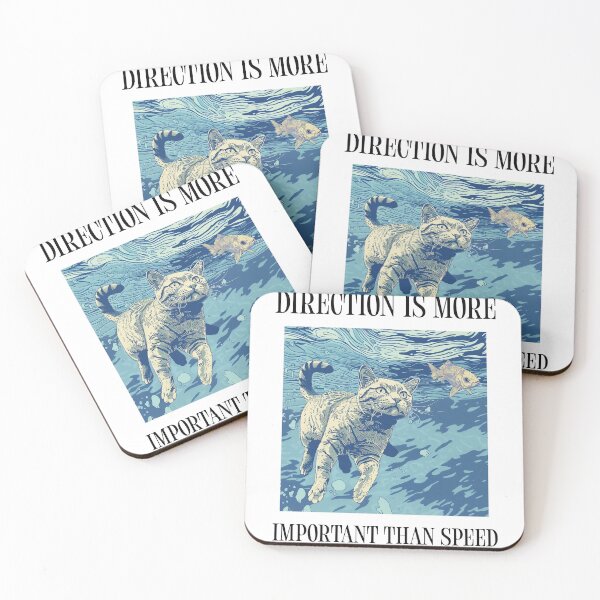 Item preview, Direction Is More Important Than Speed designed and sold by EngagingLayout.