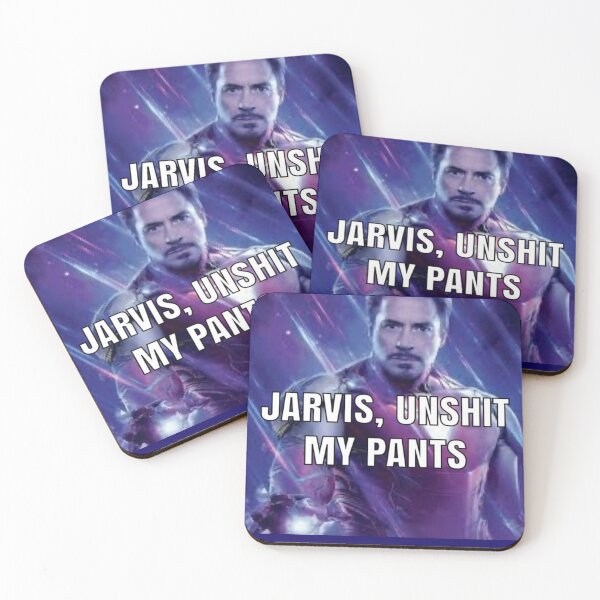 Item preview, Jarvis, unshit my pants designed and sold by Shrewd Mood.