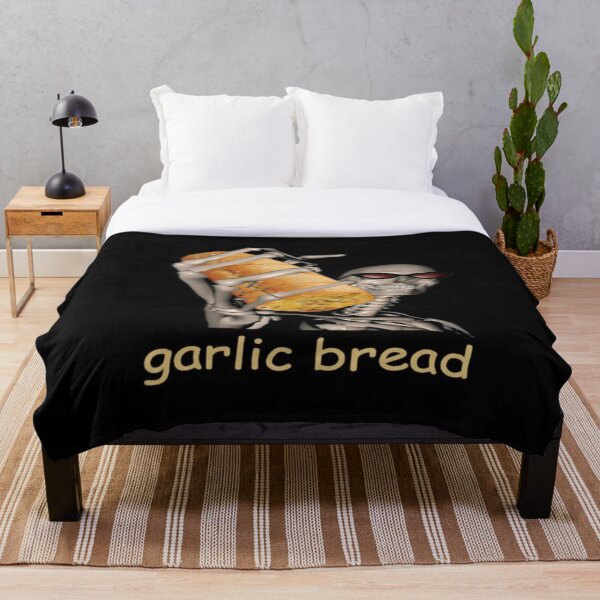 Item preview, Garlic bread skeleton meme designed and sold by Shrewd Mood.