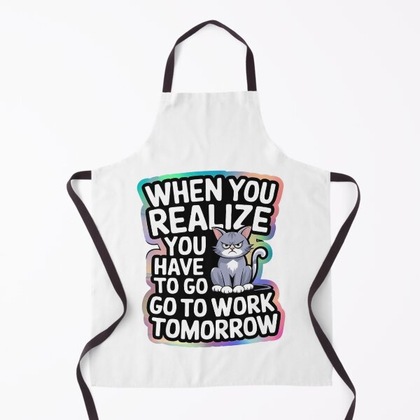 Item preview, When You Realize You Have To Go To Work Tomorrow designed and sold by Zibis09.