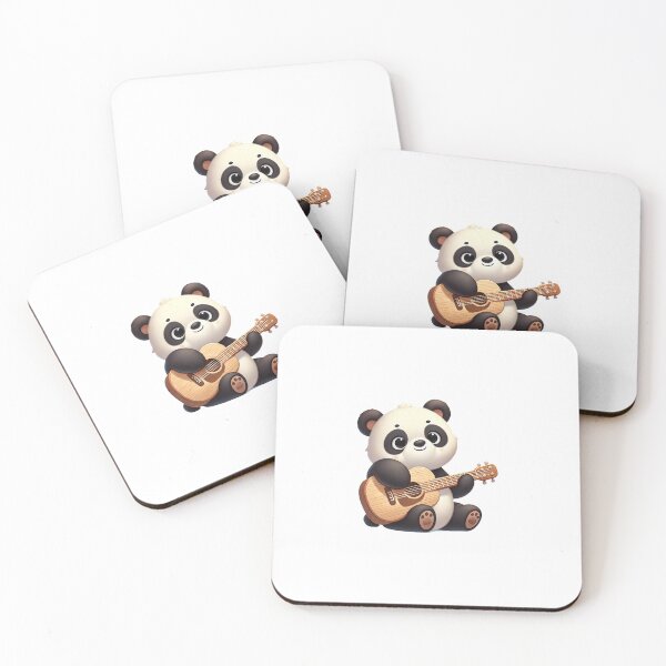 Item preview, Cute Panda Playing Guitar  designed and sold by pdabad.