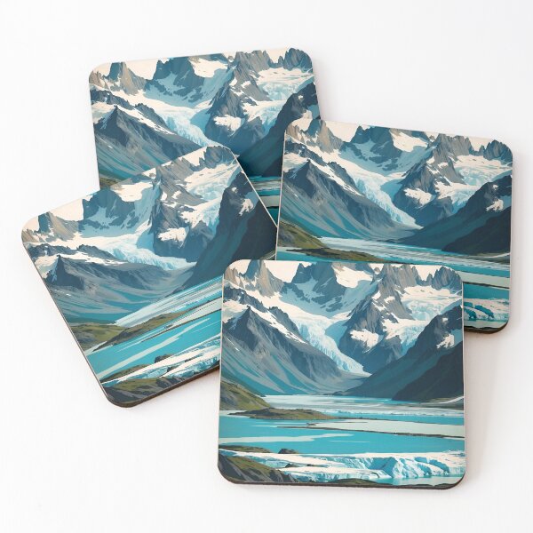 Item preview, Vintage Patagonia Illustration | Wilderness-Inspired Wall Art designed and sold by Ceemko's Vintage Corner.