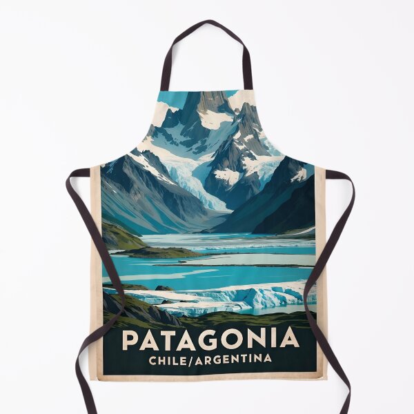 Item preview, Vintage Patagonia Illustration | Wilderness-Inspired Wall Art designed and sold by Ceemko's Vintage Corner.