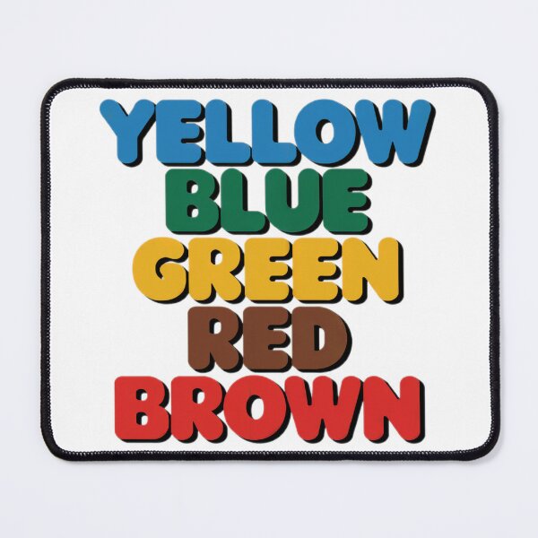 Item preview, Mismatched Colors Word Art - Fun & Quirky Design designed and sold by PixelAlchemyX.