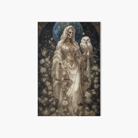 Item preview, White Santa Muerte designed and sold by AliceWhiteDF.