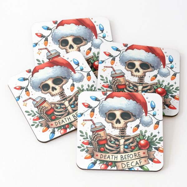 Item preview, Ice Coffee, Death Before Decaf Ice Coffee designed and sold by clarkfraser.