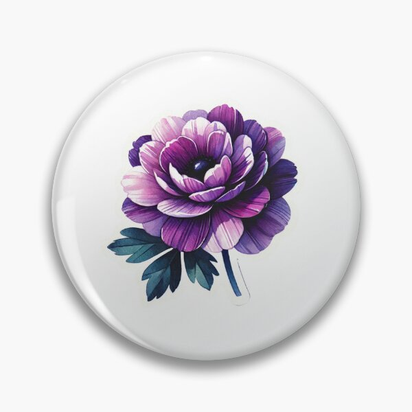 Item preview, A Purple Flower Sticker designed and sold by pdabad.