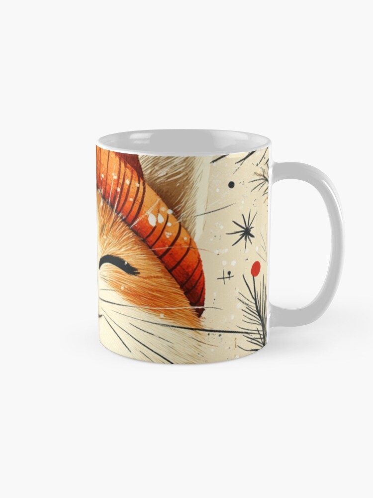Thumbnail 5 of 6, Coffee Mug, Christmas Cat designed and sold by Patricks-Art.