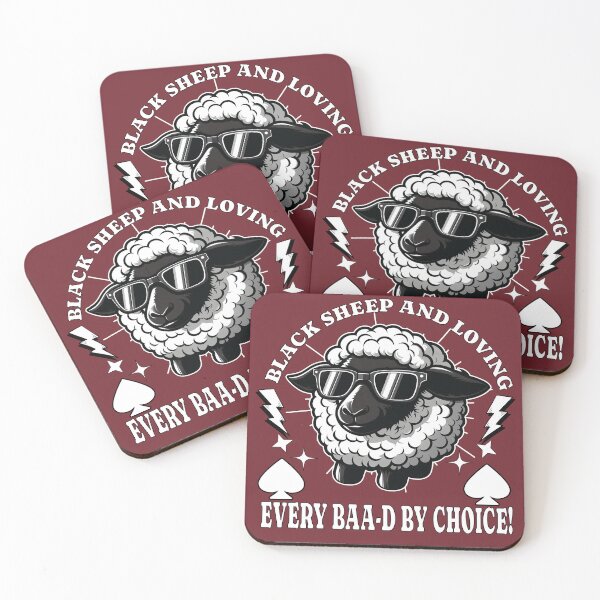 Item preview, Black Sheep And Loving Every Baa-d By Choice designed and sold by Suldaanstyle.