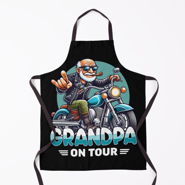Item preview, Cool Grandpa on Motorcycle Tour Adventure designed and sold by Infinitee8hirts.