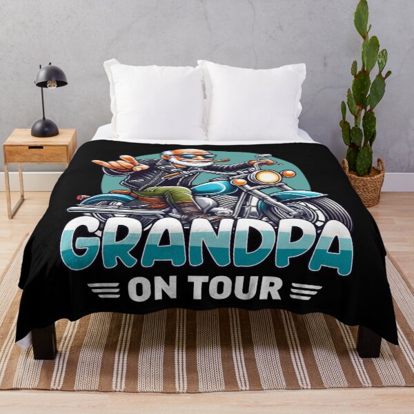 Item preview, Cool Grandpa on Motorcycle Tour Adventure designed and sold by Infinitee8hirts.