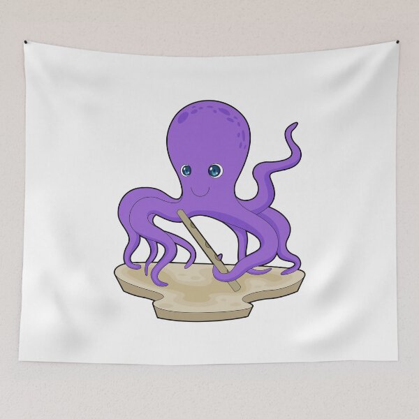 Item preview, Octopus Musician Flute Music designed and sold by Snabdesign84.