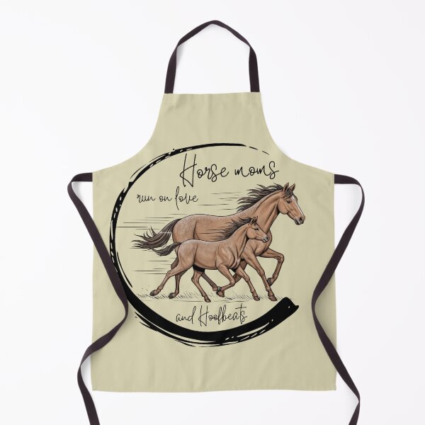 Item preview, Horse moms run on love and hoofbeats t-shirt designed and sold by DarBYZimb.