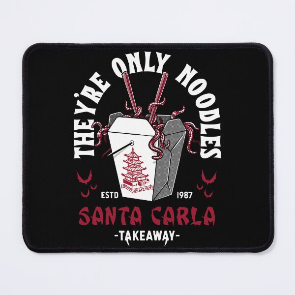 Item preview, They're Only Noodles - Santa Carla Chinese Food - Retro Vampire Horror designed and sold by Nemons.