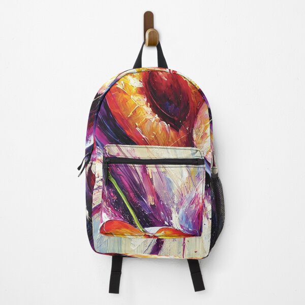 Item preview, Abstract painting of a plum cut in half designed and sold by Random Designs.