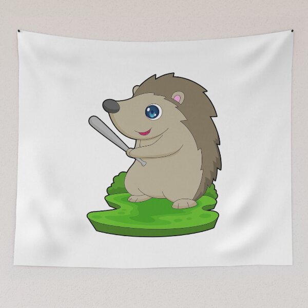 Item preview, Hedgehog Baseball Baseball bat designed and sold by Snabdesign84.