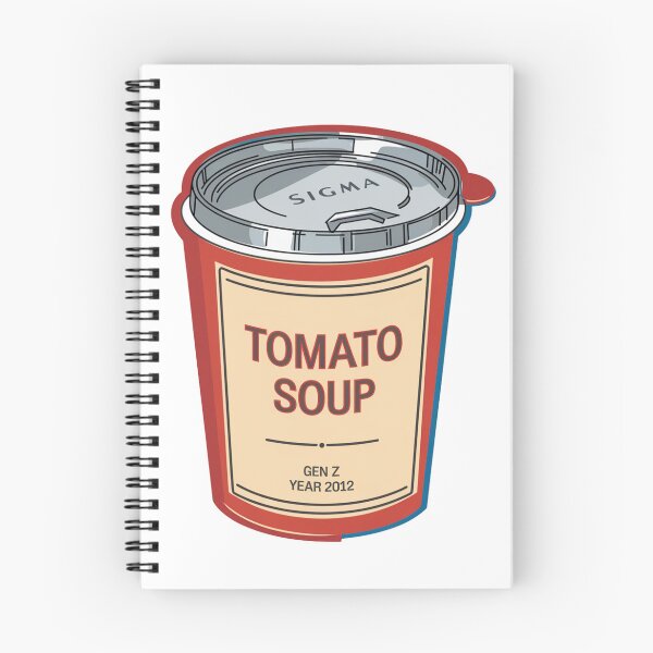 Item preview, Tomato Soup Instant Sigma – Quirky Graphic Tee Gen Z designed and sold by MRConT.