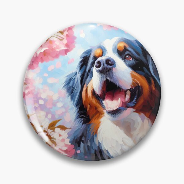 Artikelvorschau, Berner Sennenhund in Kirschblüte entworfen und verkauft von LazioJoe.