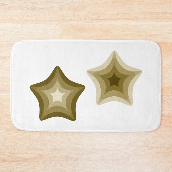 Item preview, Everlasting Elegance: Two Golden Stars Within Stars, Unique designed and sold by villacreativa.