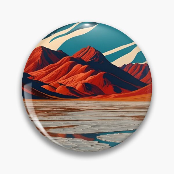 Item preview, Ilustración vintage de Salta, Argentina | Arte paisajístico andino designed and sold by Ceemko's Vintage Corner.