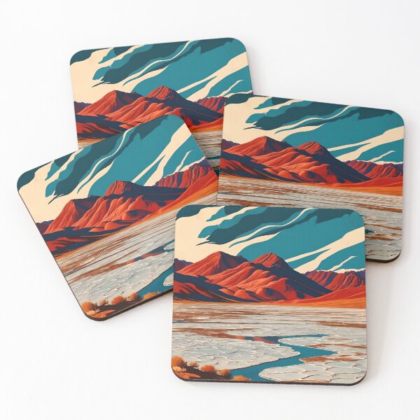 Item preview, Vintage Salta Argentina Illustration | Andean Landscape Art designed and sold by Ceemko's Vintage Corner.