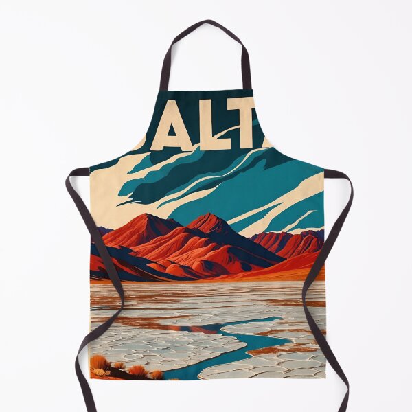 Item preview, Vintage Salta Argentina Illustration | Andean Landscape Art designed and sold by Ceemko's Vintage Corner.