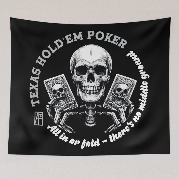 Item preview, GAME - POKER - TEXAS HOLDEM - All in or fold – there’s no middle ground - 1 designed and sold by ArtProjectShop.