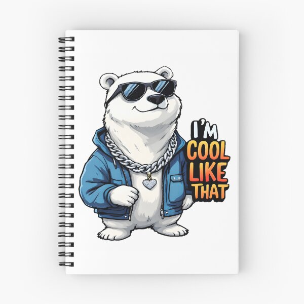 Item preview, I'm Cool Like That Hiphop Polar Bear  designed and sold by AlphaTeez.