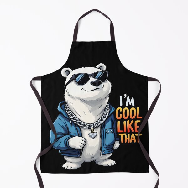 Item preview, I'm Cool Like That Hiphop Polar Bear designed and sold by AlphaTeez.