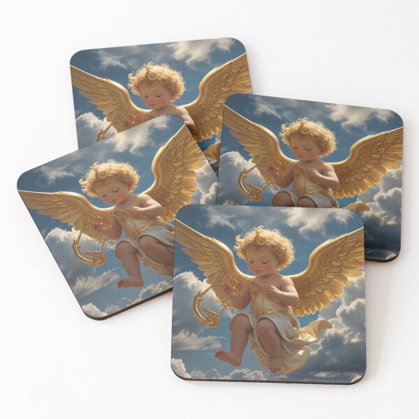 Item preview, Celestial Glow: Enchanting Angel Night Light designed and sold by Heavenly Resonance.