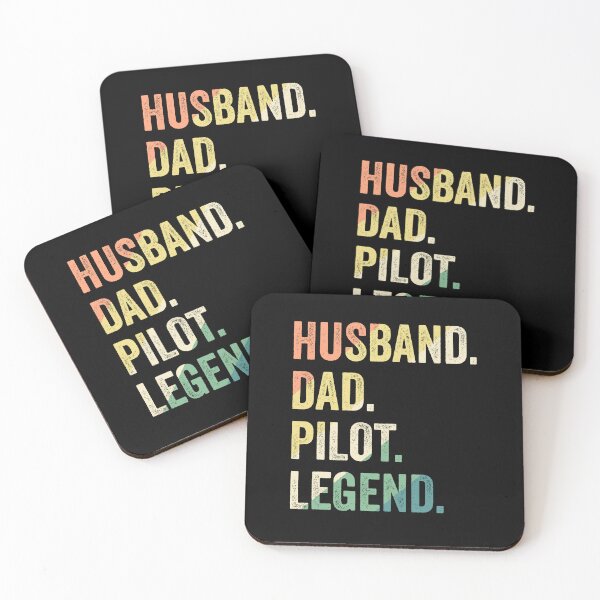 Item preview, Husband Dad Pilot Legend Funny Pilot designed and sold by RareBunny.